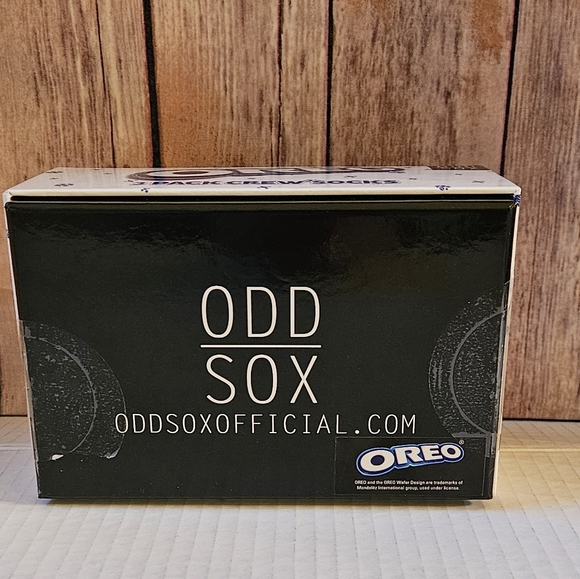 ODDSOX 3 PACK OREO SOCKS NIP - Picture 5 of 8
